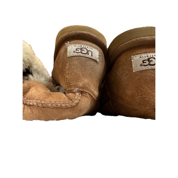 UGG Bailey Button Triplet II Boot Chestnut – 9 US UK 7.5 - Picture 11 of 13